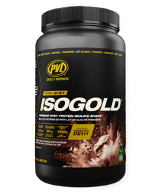 PVL Gold Series ISOGOLD Whey Protein Isolate Shake Chocolate