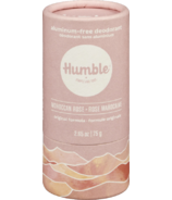 Humble Brands Déodorant en bâton rose marocaine, emballage de carton