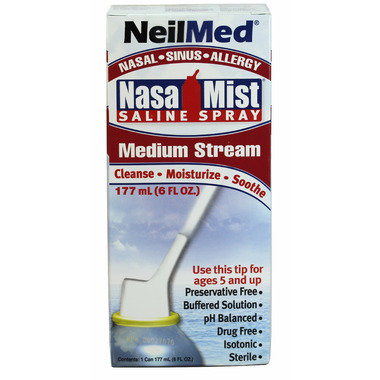 NeilMed NasaMist Medium Stream Saline Spray NeilMed NasaMist Medium Stream Saline Spray