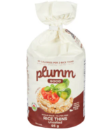 Plum.M.Good Organic Wholegrain Rice Thins Unsalted