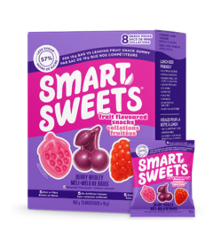 SmartSweets Fruit Snack Pack Berry Medley
