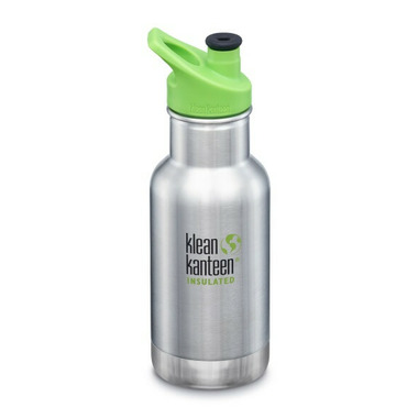 Klean Kanteen Insulated Kid Classic with Kid Sport Cap Brushed Stainless Klean Kanteen Insulated Kid Classic with Kid Sport Cap Brushed Stainless