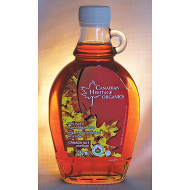 Canadian Heritage Organics 100% Pure Organic Maple Syrup Canadian Heritage Organics 100% Pure Organic Maple Syrup