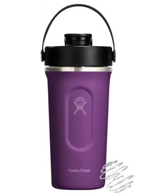 Hydro Flask Insulated Shaker Bottle Beachplum Purple