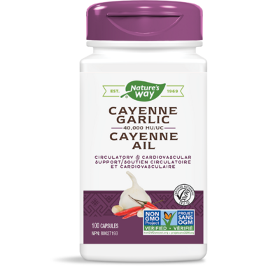Nature\'s Way Cayenne-Garlic Nature\'s Way Cayenne-Garlic