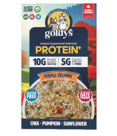 Goldy's Protein+ Oatmeal Maple Crunch