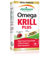 Jamieson Omega Krill Plus sans arrière-goût de poisson 