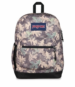 Jansport Cross Town Plus Backpack Woodland Camo Green