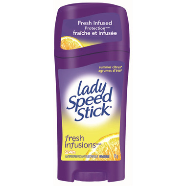 Lady Speed Stick Fresh Infusions Summer Citrus Antiperspirant Lady Speed Stick Fresh Infusions Summer Citrus Antiperspirant
