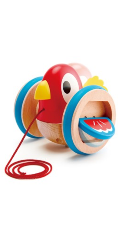 hape baby bird pull along