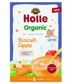 Holle Organic Milk Cereal Biscuit & Apple