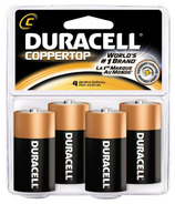 Piles Duracell Coppertop C