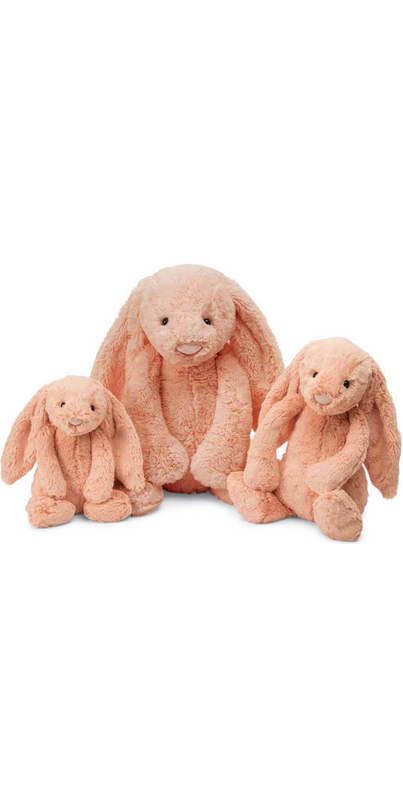 Jellycat peach bunny on sale