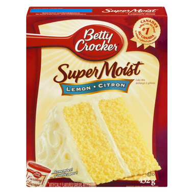 Buy Betty Crocker Super Moist Lemon Cake Mix at Well.ca | Free Shipping ...