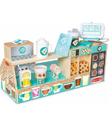 Melissa & Doug Wooden Cafe Barista Coffee Shop