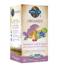 Garden of Life Organics Women’s Once Daily Multivitamin 