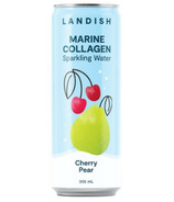 Landish Marine Collagen Sparkling Water Cherry Pear