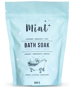 Mint Cleaning Bath Soak Lavender + Bergamot + Mint