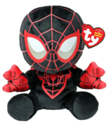 Ty Beanie Babies Spiderman From Marvel Miles Morales