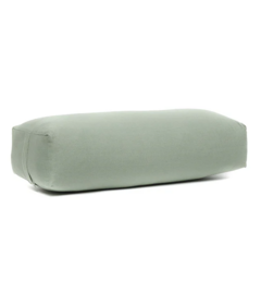 b, halfmoon Rectangular Bolster Moss Green