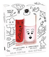 nailmatic Kids Cottage Rollette Duo de vernis à ongles Cherry + Bella