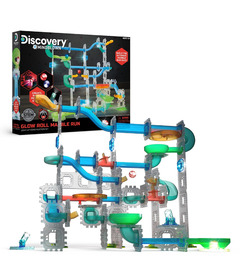 image of Discovery Toy Tile Marble Run Set with Lights with sku:338589