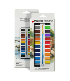 DeSerres Watercolour Paint Kit