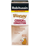 Robitussin Extra Strength Honey Cough & Congestion Syrup