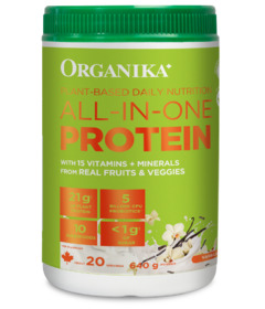 Organika Planted-Based Daily Nutrition All-In-One Protein Vanilla