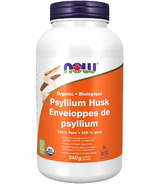 NOW Foods Poudre de cosse de psyllium biologique