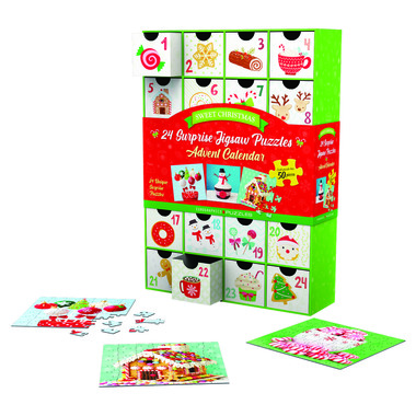 Buy Eurographics Puzzle Advent Calendar Sweet Christmas at Well ca