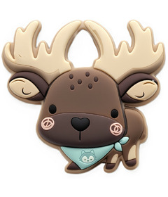 Loulou Lollipop Teether Single Moose