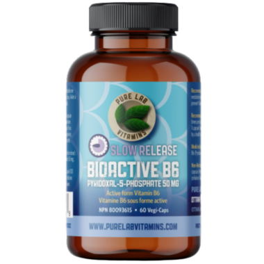 Buy Pure Lab Vitamins Bioactive B6 Slow Release 50mg At Well.ca | Free Shipping $35+ In Canada