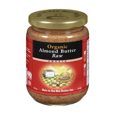 Nuts To You Organic Raw Almond Butter Smooth Nuts To You Organic Raw Almond Butter Smooth