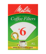 Melitta No. 6 Cone Coffee Filters 