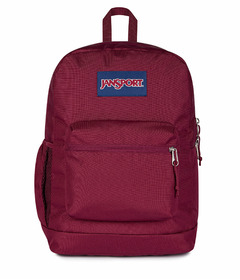 Jansport Cross Town Plus Backpack Cherry Lacquer