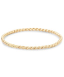 Bluboho Twisted Sister Stacking Ring 14K Yellow Gold 