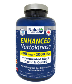 Naka Platinum Enhanced Nattokinase 100mg 