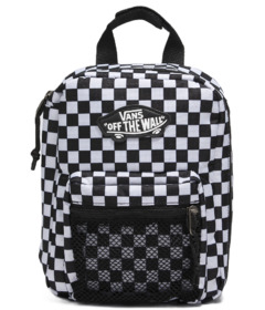 image of Vans Kids New Skool Lunch Bag Black & White with sku:308032