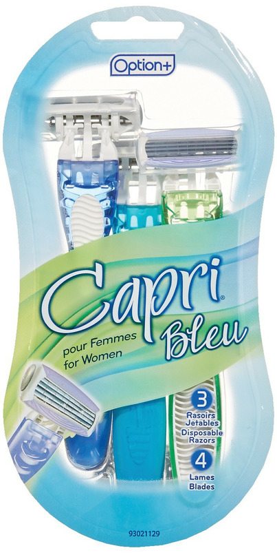 Buy Option+ Capri Bleu Disposable Razors for Women at Well.ca | Free ...