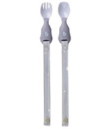 Bibado Handi Cutlery Attachable Baby Cutlery Pack Mist