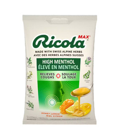 Ricola Menthol Centres Honey Lemon Lozenges