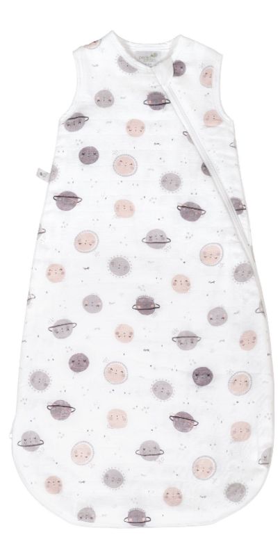 Buy Perlimpinpin 1.5 TOG 4 Layers Cotton Sleep Bag Plum Planet at