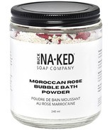 Buck Naked Soap Company Moroccan Bubble Bath Powder Rose