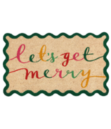 Now Designs Shaped Doormat Merry Everything