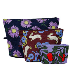 BAGGU Go Pouch Set Night Orchard
