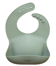 Minika Silicone Bib Sage