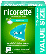 Nicorette Nicotine Gum Spearmint 2mg