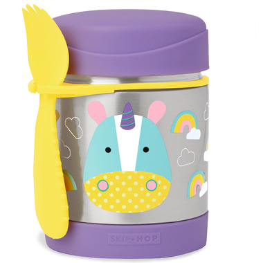 Skip Hop Zoo Insulated Food Jar Unicorn Skip Hop Zoo Insulated Food Jar Unicorn