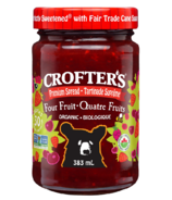 Pâte à tartiner Premium Crofters Organic Four Fruit